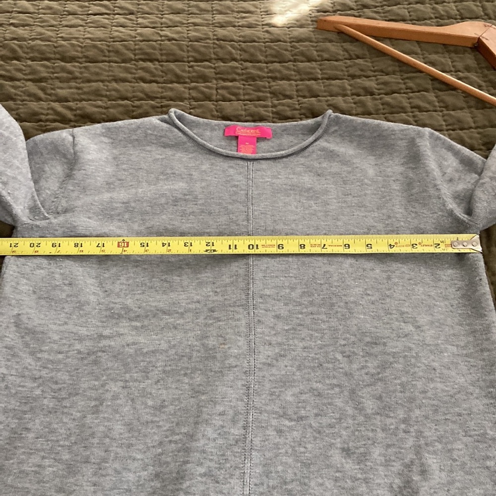 Great Basic Gray Sweater - image 4